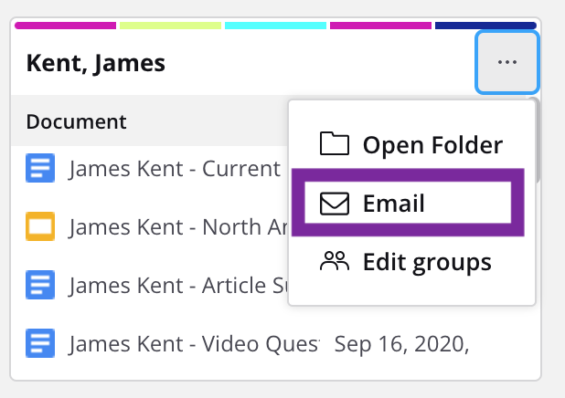 2023 Teacher Dashboard - Email from Student Tile.png