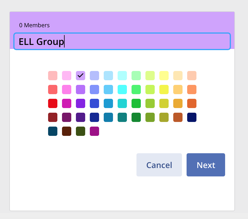 Workspace - Add Group Color and Name Group.png
