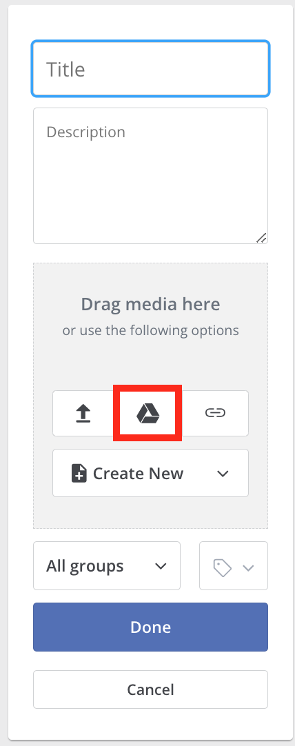 Workspace Card - Drive button.png